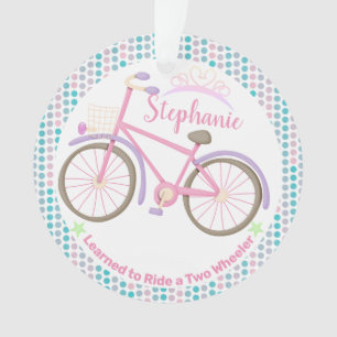 Gelernt, mein Fahrrad zu fahren Verliert das Train Ornament
