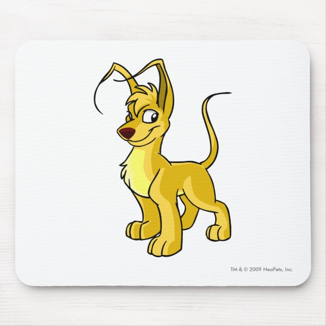 Gelert Gelb Mousepad (Vorne)
