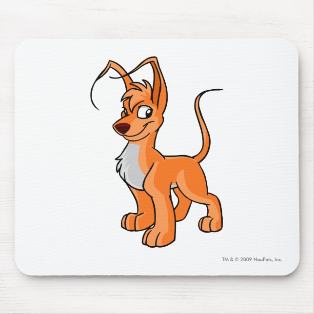 Gelert Orange Mousepad (Vorne)