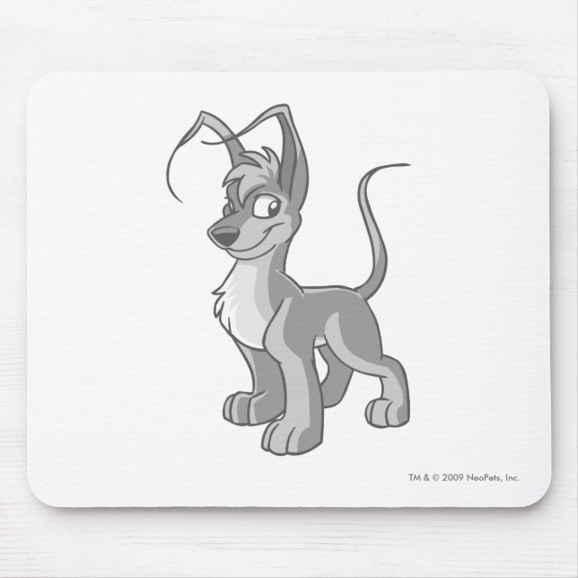 Gelert Silber Mousepad (Vorne)