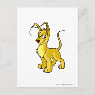 Gelert Yellow Postkarte