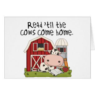 Gelesen 'bis die Kühe kommen Zuhause