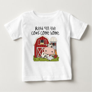 Gelesen 'bis die Kühe kommen Zuhause Baby T-shirt