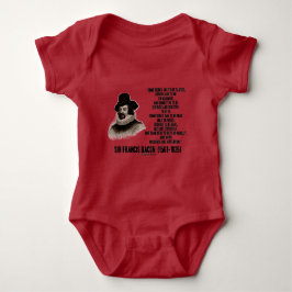 Gelesen zu werden Bücher Sir-Francis Bacon Baby Strampler