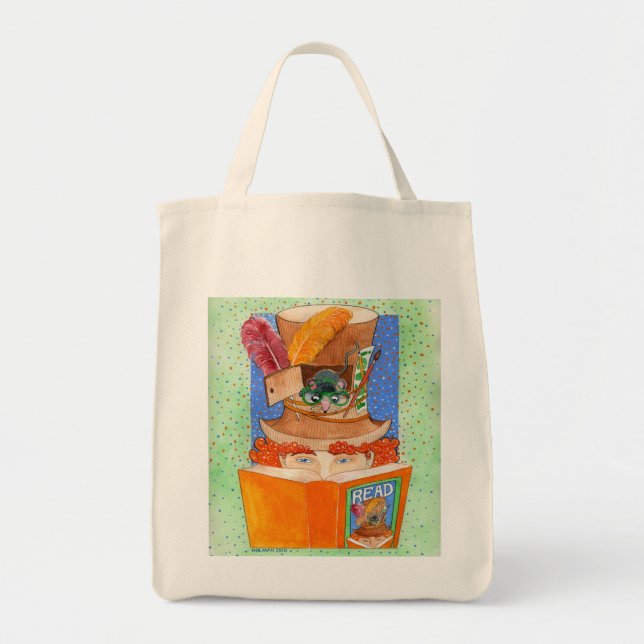 "GELESENE" Taschen-Tasche Tragetasche (Vorne)