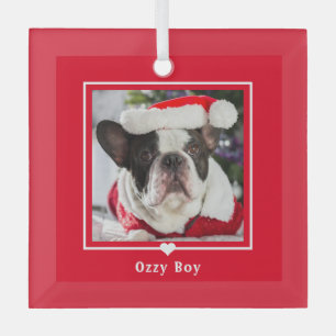 Geliebte eine EDITABLE FARBE Custom Foto Ornament