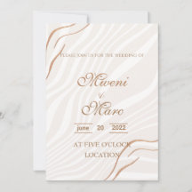 Geliebte elegante Hochzeitseinladungen
