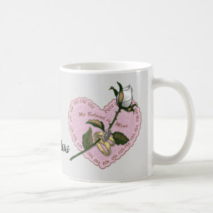 Geliebte Rose Hochzeit Tasse