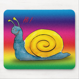 Geliebte Schnecke Mousepad