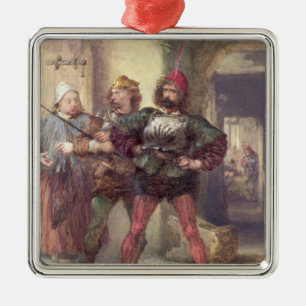 Geliebte schnell, Nym und Bardolph Silbernes Ornament