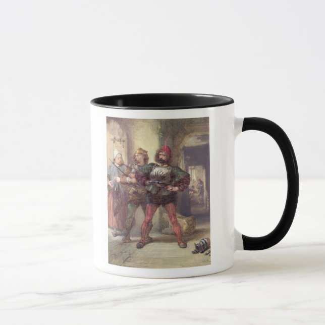 Geliebte schnell, Nym und Bardolph Tasse (Rechts)