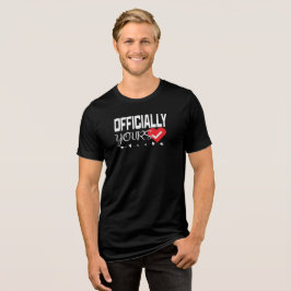 Geliebte verifizierte Herz-Checkmarke  Tri-Blend Shirt
