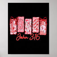 Geliebter John 3 16 Christ Liebt Valentinstag Los