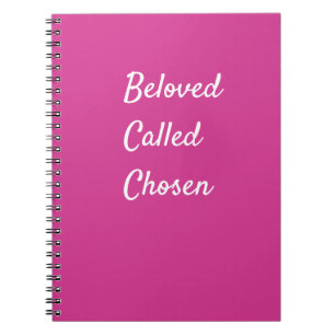 Geliebtes, als Chosen6.5" x 8.75" klassisches Note Notizblock