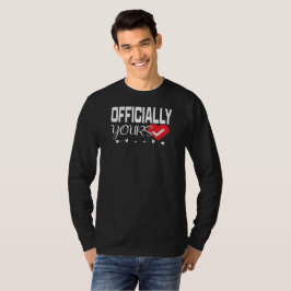 Geliebtes verifiziertes Herz Häkchen  T-Shirt