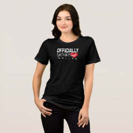 Geliebtes verifiziertes Herz-Häkchen  Tri-Blend Shirt