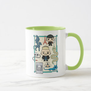 GELLERT GRINDELWALD™ & Barebone-Cartoon Tasse