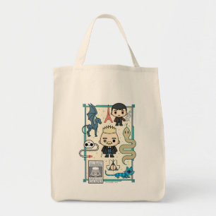GELLERT GRINDELWALD™ & Barebone-Cartoon Tragetasche