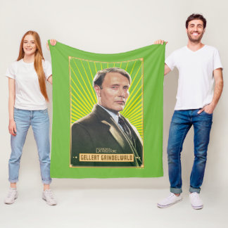 Gellert Grindelwald Character Graphic Fleecedecke