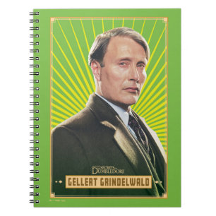 Gellert Grindelwald Character Graphic Notizblock
