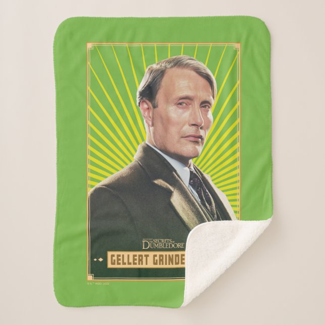 Gellert Grindelwald Character Graphic Sherpadecke (Vorderseite)