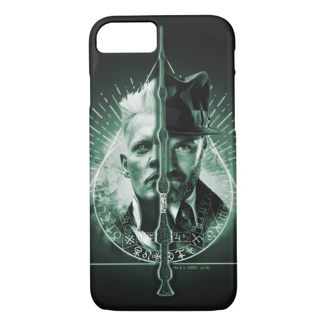 GELLERT GRINDELWALD™ gegen Dumbledore Case-Mate iPhone Hülle (Rückseite)