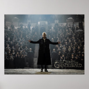 GELLERT GRINDELWALD™'s Speech Foto Poster