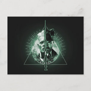 GELLERT GRINDELWALD™ Versus Dumbledor Postkarte