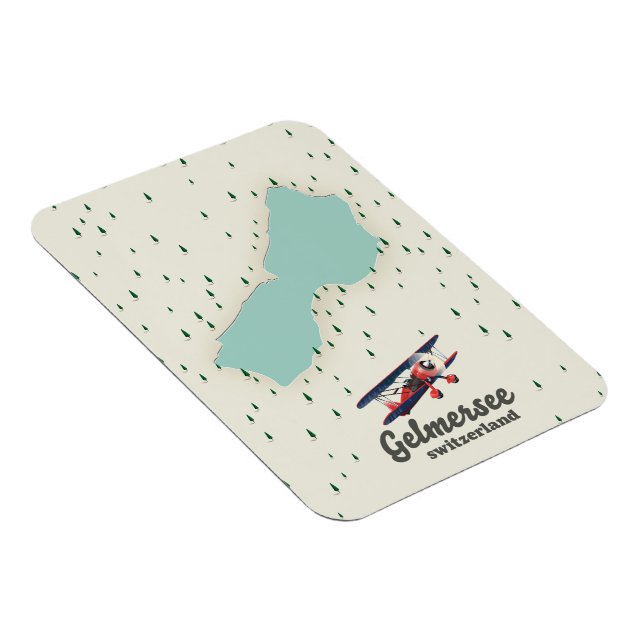Gelmersee Schweiz See Magnet (Rechte Seite)