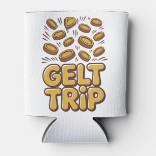 Gelt Trip Funny Hanukkah jüdisch Jude Hebräische K Dosenkühler