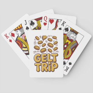 Gelt Trip Funny Hanukkah jüdisch Jude Hebräische K Spielkarten