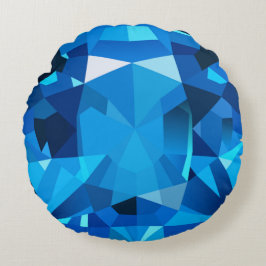 Gem Design Rundes Kissen