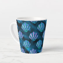 Gem Muscheln Latte Tasse