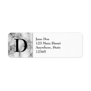 Gem Stone Pattern, grau/grau Marmor und Monogramm