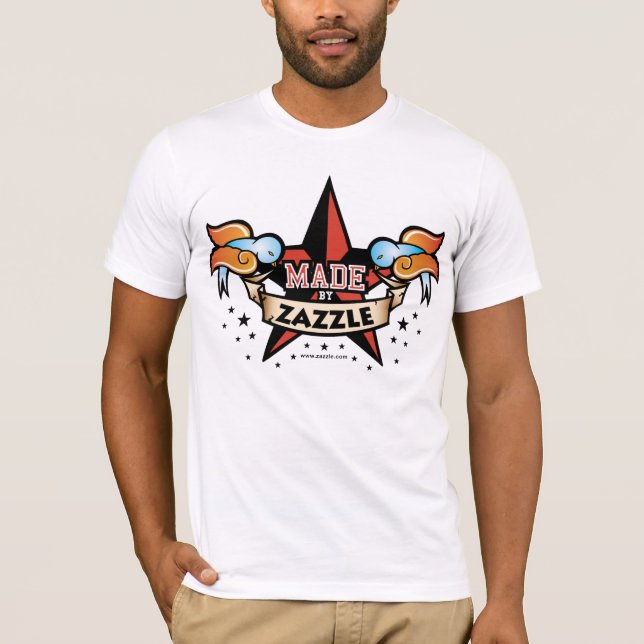 Gemacht durch Zazzle T-Shirt (Vorderseite)