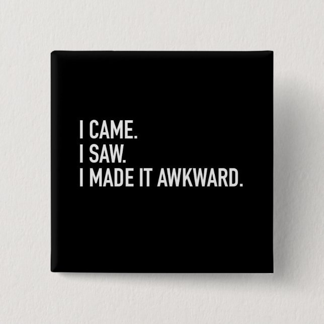 Gemacht es ungeschickt button (Vorderseite)