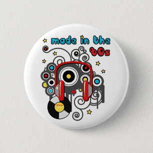 Gemacht im 80er button