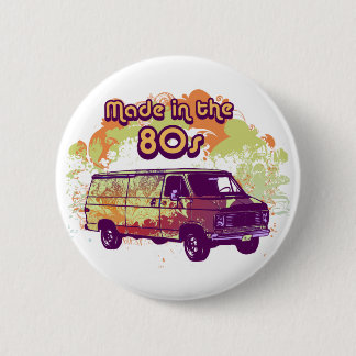 Gemacht im 80er button