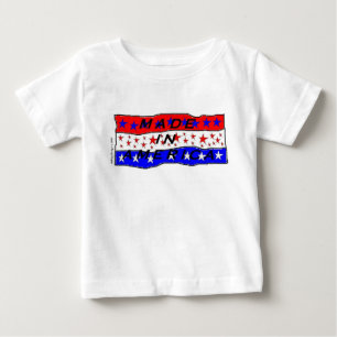 Gemacht im Amerika-Säuglings-T - Shirt