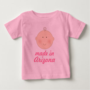 Gemacht im Arizonababy-oder -kleinkind-T-Shirt Baby T-shirt