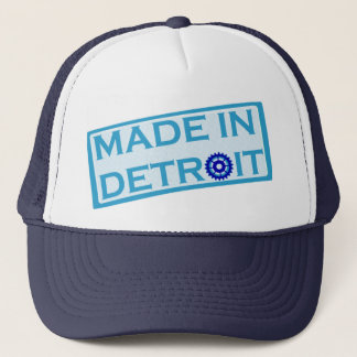Gemacht im Detroit-Fernlastfahrer-Hut Truckerkappe