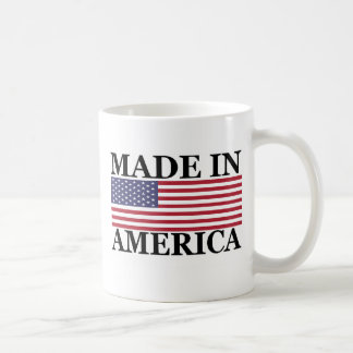 GEMACHT IN AMERIKA KAFFEETASSE