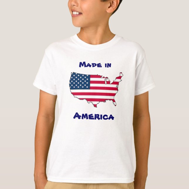 Gemacht in Amerika T-Shirt (Vorderseite)