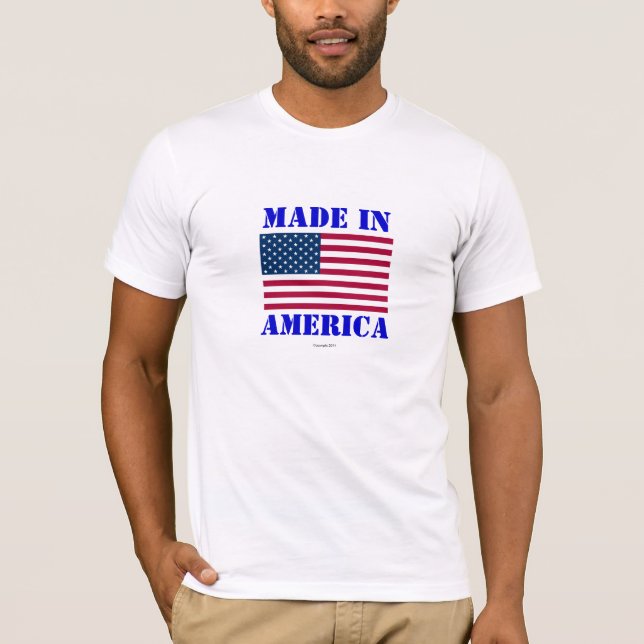 Gemacht in Amerika-T - Shirt (Vorderseite)