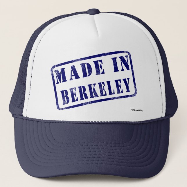 Gemacht in Berkeley Truckerkappe (Vorderseite)