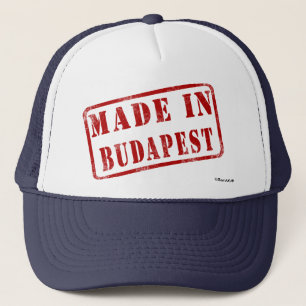 Gemacht in Budapest Truckerkappe