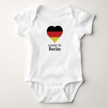 Gemacht in der Berlin-Herzflagge Deutschland