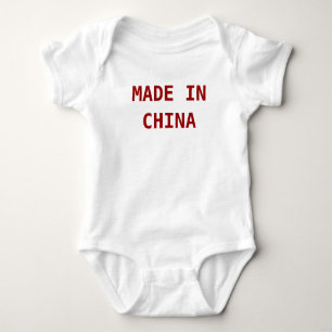 GEMACHT IN DER CHINA BABY STRAMPLER