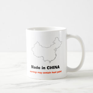 Gemacht in der China Tasse