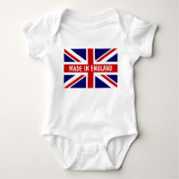 Gemacht in der England-Babykleidung